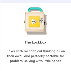 The Lockbox Wooden Puzzle Toy
